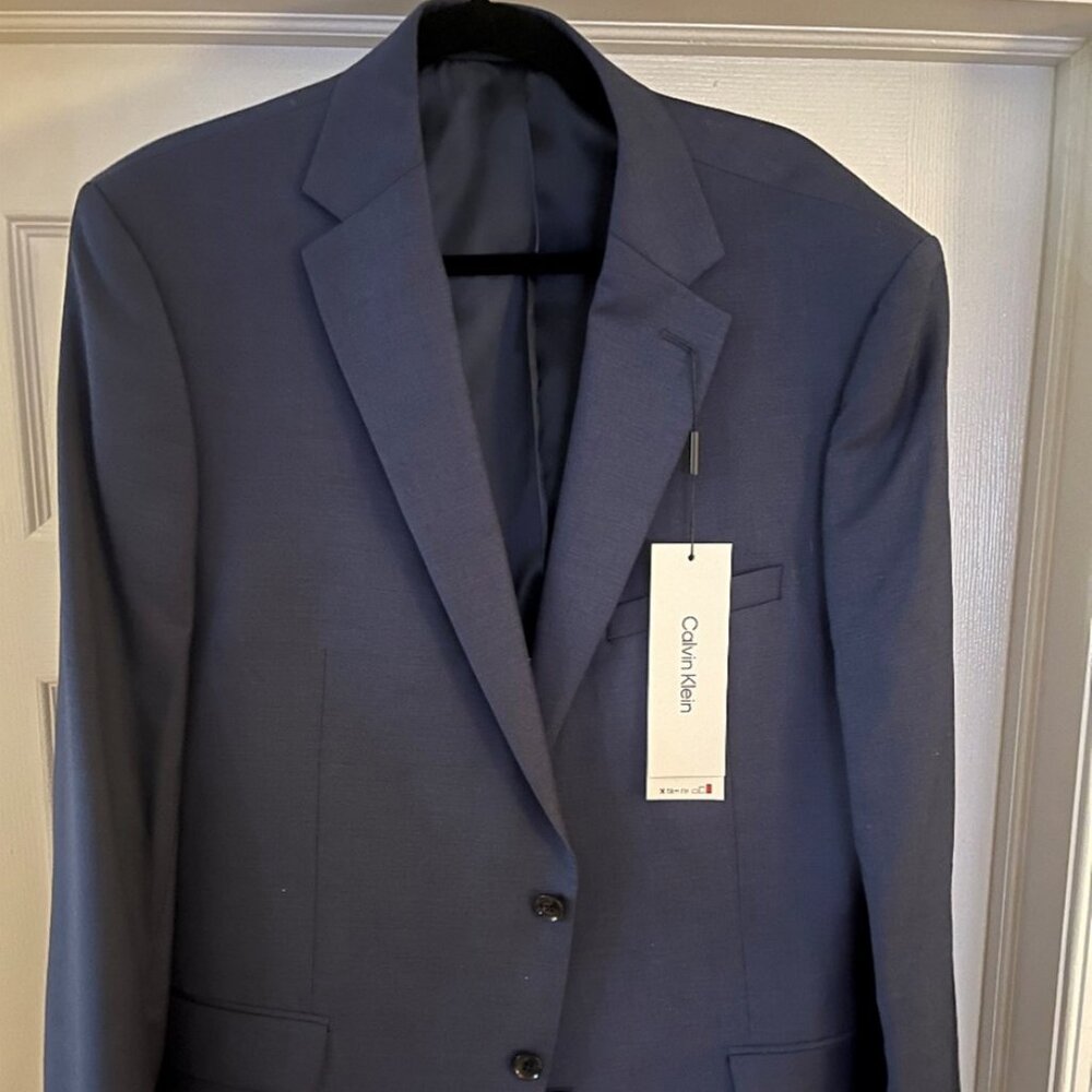 Brand New Navy Calvin Klein Blaser
